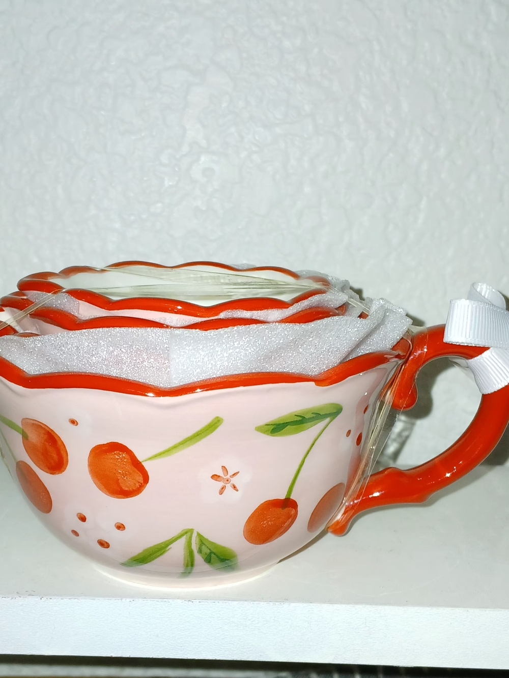 Potters Studio Ceramic Cherries Measuring Cups